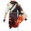 Game Genshin Impact Cosplay Costumes Kaedehara Kazuha Cosplay Costume Uniforms Clothes Suits Outfits Wears Coats Cloaks