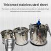 Household Portable Electric Milker Small Stainless Steel Milker Bucket Pulsating Sheep And Cattle Milking Machine