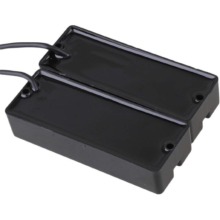 BQLZR 5 String Humbucker Neck Electric Bass Guitar Pickup, Passive Five String Bass Pickups, Coil Spliting 5 String Bass Pickups Bass Humbucker