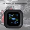 Cordless TPMS Motorcycle Tire Pressure Monitoring System 2 External Sensor Moto Tools