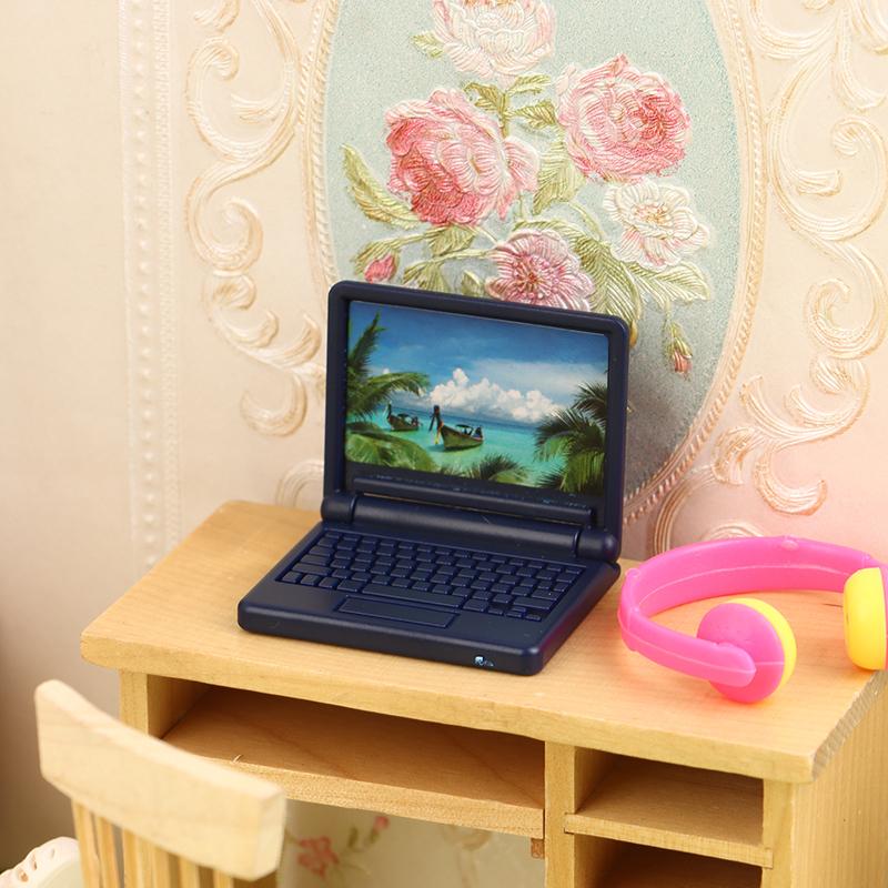 

1/12 Кукольный домик Миниатюрный Набор Компьютерная Клавиатура Письменный Стол Стул Мебель Декор Комната для Домашних Занятий Реквизит для Микросцены