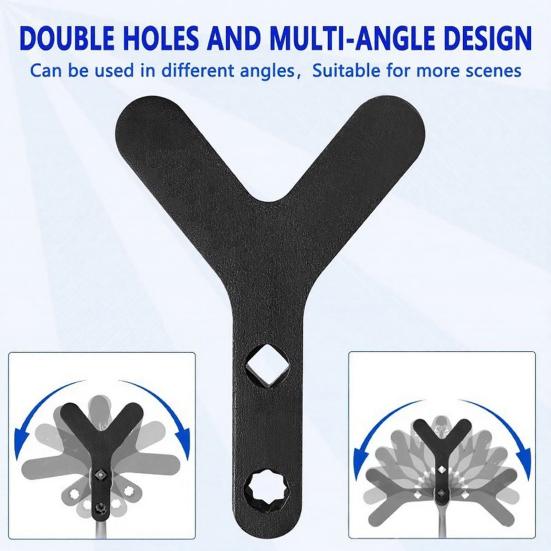 Unealtă de îndepărtare braț inferior suspensie economisire efort pentru acționare 1/2 inch cheie de demontare bară de pârghie cap adaptor kit universal unealtă pârghie pivot sferic auto