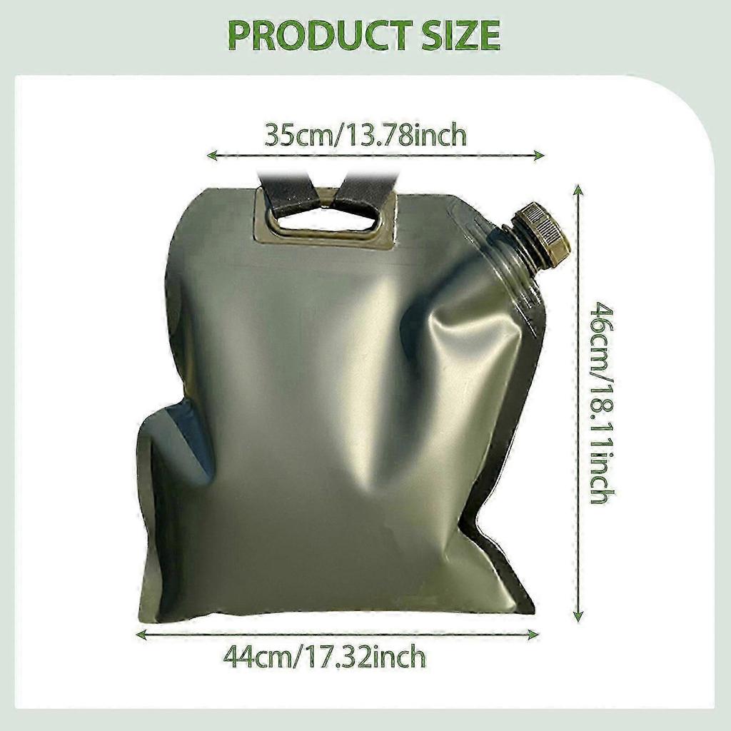 Soft Oil Bag Bladder Fuel Container Convenient Replacement Foldable for Outdoor Use