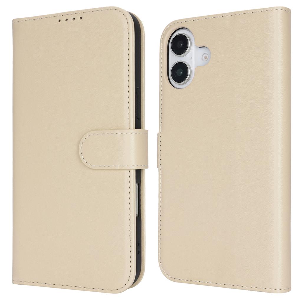 For iPhone 16 Stand Case Shockproof Leather Wallet Phone Cover