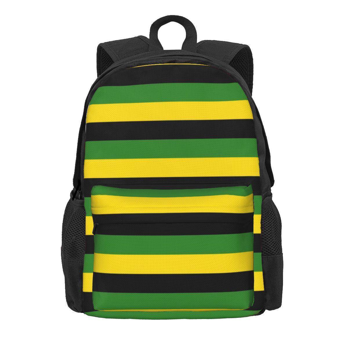 Jamaica Vlag Print Rugzak Vlag van Reggae Outdoor Rugzakken Jongen Meisje Nieuwigheid Middelbare School Tassen Hoge Kwaliteit Grote Rugzak 36x32x10cm