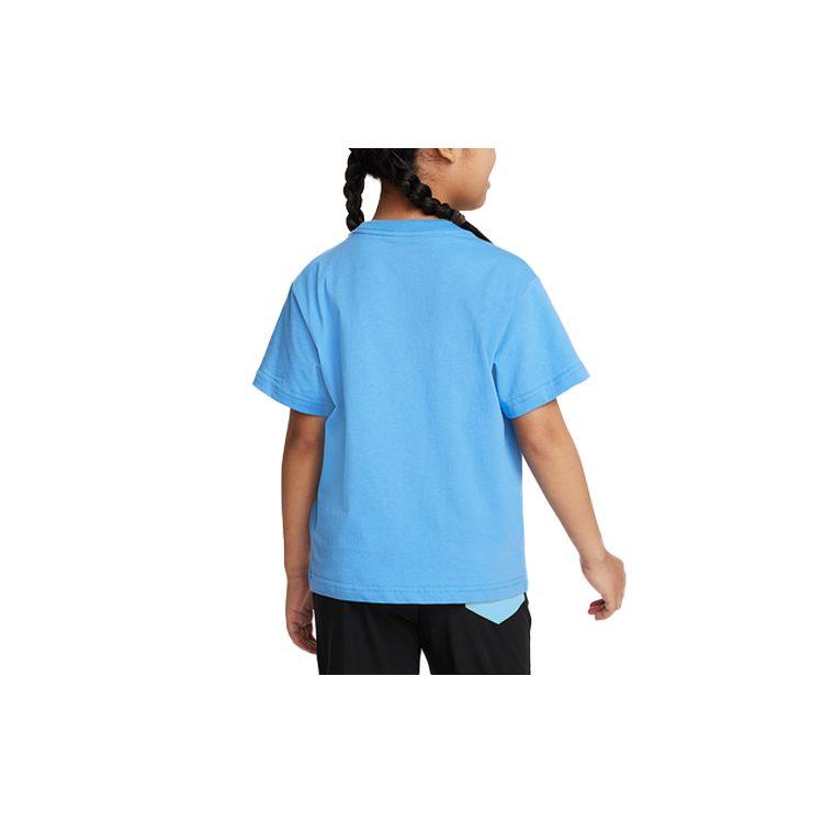 Nike Kids T Shirts Crew Neck Moderate FQ0820-412