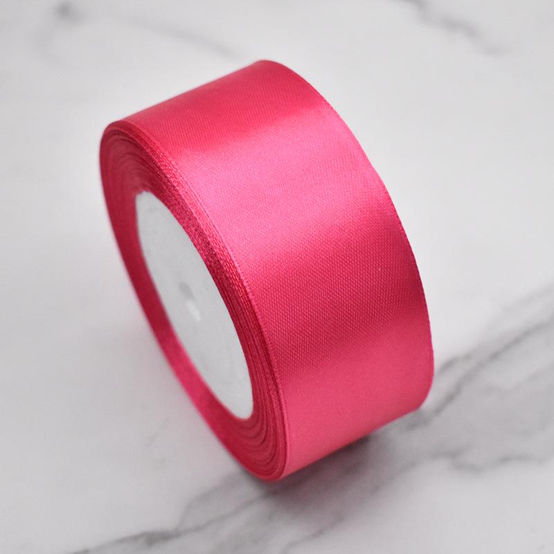 Hanfan 4cm Satin Ribbon for Wedding, DIY Crafts, Cake Decoration, Fresh Flowers & Gift Packaging.