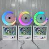 100-Speed USB Circulating Desktop & Wall-Mounted Electric Fan with Timer & Digital Display