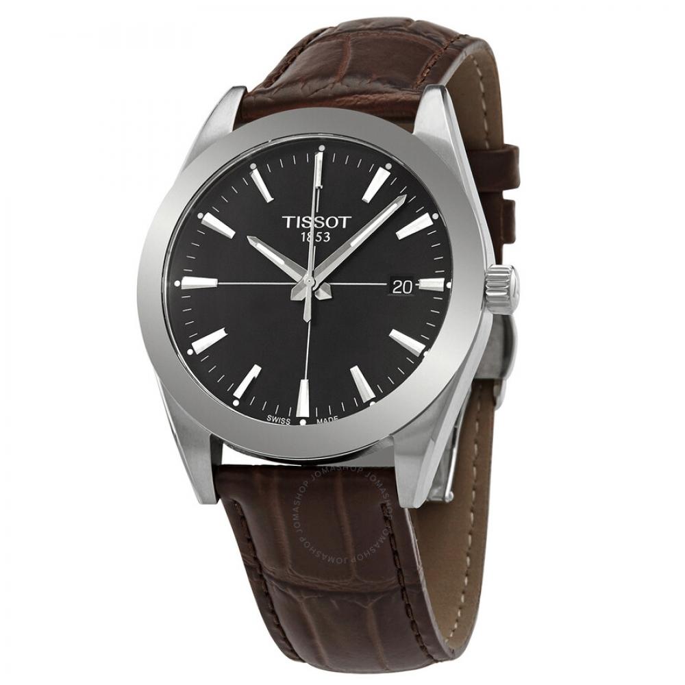 

TiSSot Gentleman Quartz Black Dial Men S Watch T127.410.16.051.01