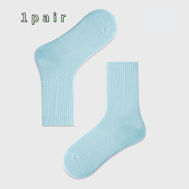 Größe 35-39 Damen Herbst und Winter Multifunktionale Freizeitsport Atmungsaktive Sportsocken mit Handtuchunterseite