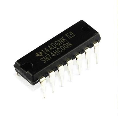 20PCS SN74HC00N SN74HC00 74HC00N 74HC00 IC QUAD 2-INPUT NAND GATE 14-DIP TI Chip DIP14