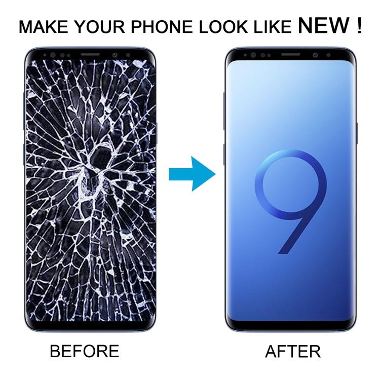 TFT LCD-skjerm for Samsung Galaxy S9+ SM-G965 Digitizer Full montering med ramme