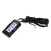 Motorcycle Blue Lighting LCD Water Temperature Gauge Meter 3 Way Connector Wiring Harness Thermometer Kit 16mm 0.63in
