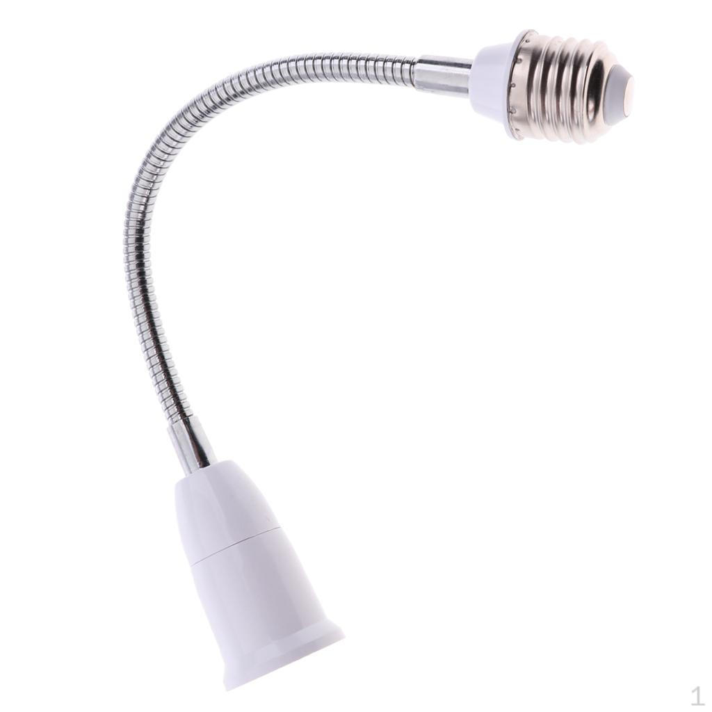 20/30/40/50/60CM Long E27 To Light Lamp Socket Bulb Flexible Extend Adapter