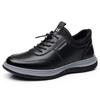 Men's Casual Leather Shoes Outdoor Walking Low Top Shoes Men's Office Party Casual Shoes Men's Sports Soft Sole N-Slip Shoes