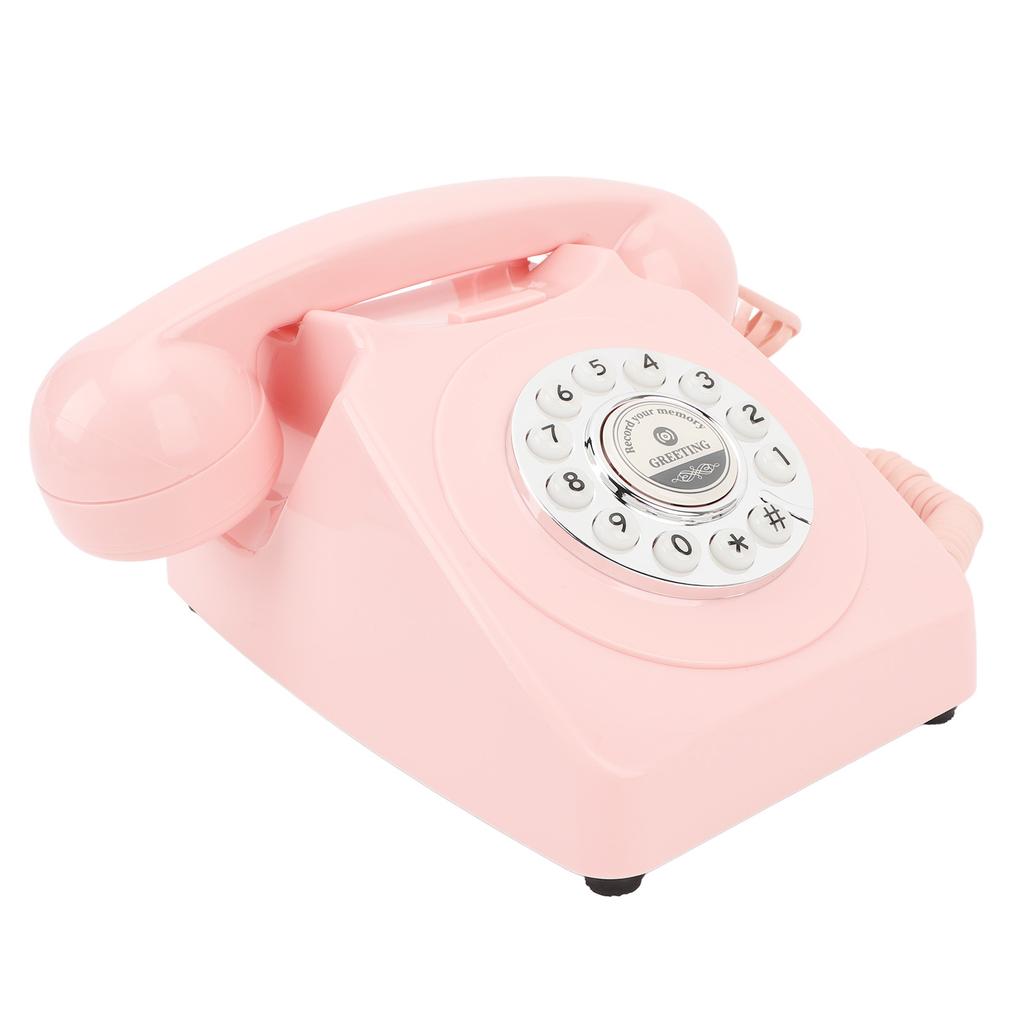 Audio Guest Book Phone Clear Sound Convenient Use Audio Message Recording Telephone for Wedding