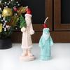 3D Santa Claus Snowman Silicone Candle Mold DIY Creative Christmas Decoration Handmade Home Decoration  Crafts