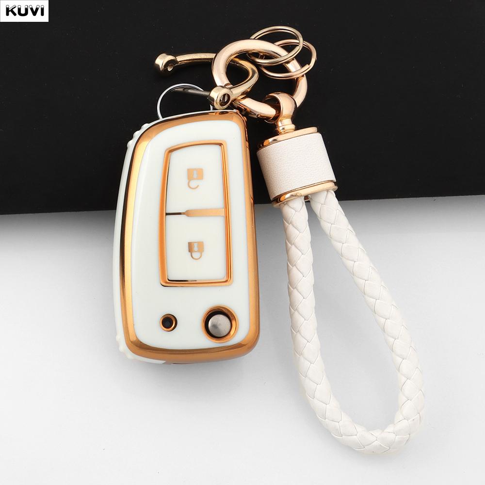 Tpu Auto Flip Key Fob Cover Case Housing Remote Fit For Nissan Qashqai X-Trail Juke J11 Murano Tiida Altima Maxima Livina Nismo Auto Accessories