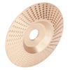 Grinding Shaping Disc Tungsten Carbide 100mm OD 16mm Hole Dia for Angle Grinder Woodworking