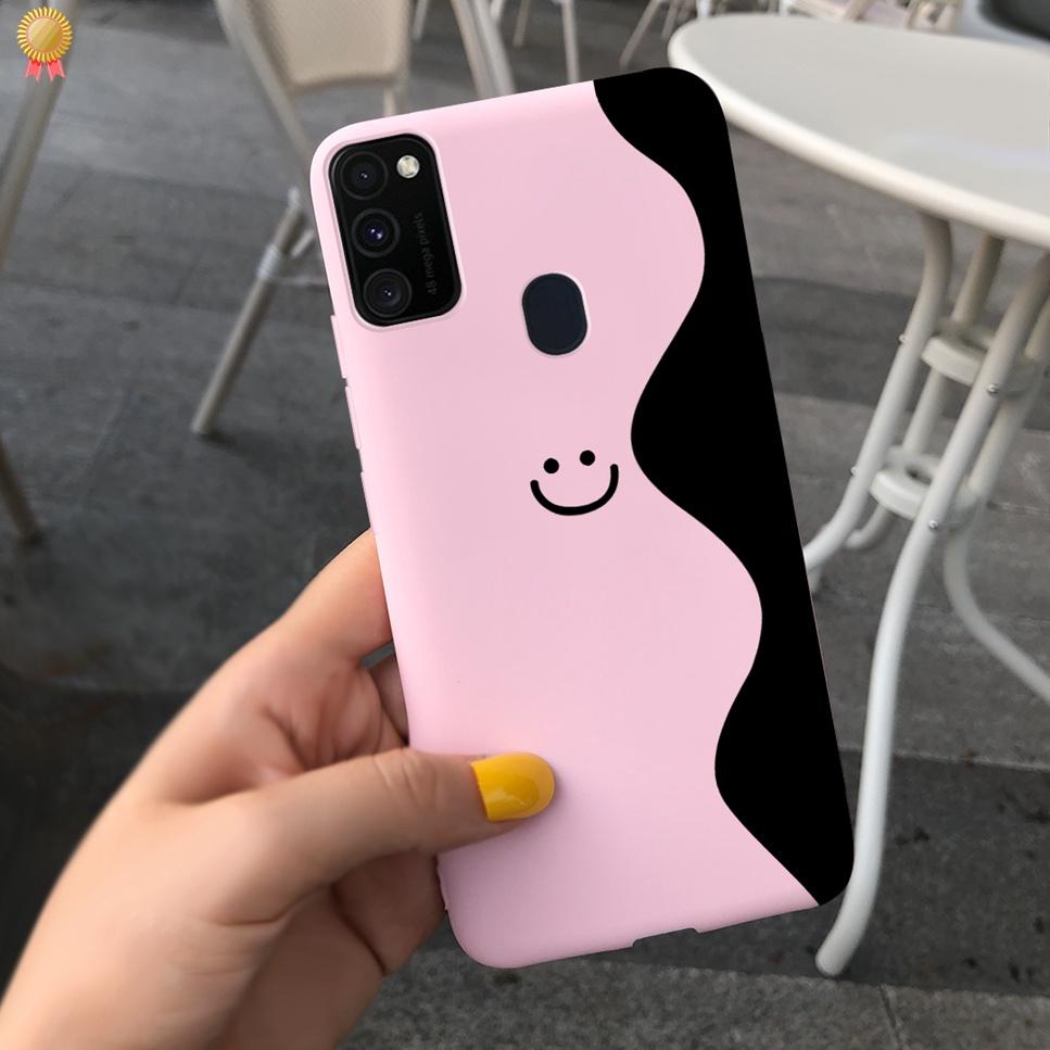 

For Samsung Galaxy M21 2020 Case Silicone Soft Cute Cat Butterfly Black TPU Bumper For Samsung M21 2020 Phone Back Cover Funda Samsung M21