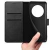 Coque pour Honor Magic 8 Lite 5G - Portefeuille Noir Rabat Clapet Aimanté Rangement Cartes Phonillico®