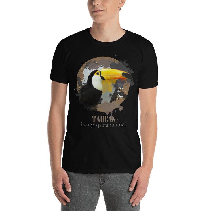 Toucan Is My Spirit Animal Toucan Shirt Toucan T Shirt Toucan Tee Bird Shirt Toucan Gifts Toucan Lover Cute Toucan Shirt Versatile Stretched Fashion S чёрный