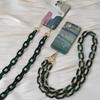New Phone Accessory Long Cellphone Chain Anti Lost Universal Alloy Shoulder Neck Crossbody Phone Strap Phone Case Holder Chain