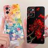 For Realme 9i 4G Case RMX3491 Cute Lion Fashion Painted Cover Soft Slim Phone Case For Realme 9i 5G RMX3612 Realme9i Fundas Bags