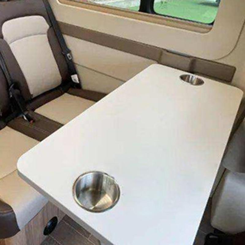 Uchwyt na kubek Odporny na rdzę Wpuszczany Wstawka Uchwyt na napoje do przyczepy Kampery Uniwersalny Stal nierdzewna Uchwyt na kubek Napój Puszkę