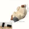 Lazy Person Mobile Phone Holder Glasses Holder Cat Pen Holder Paper Clip Storage Can Office Stationery Small Ornaments Cute Pets