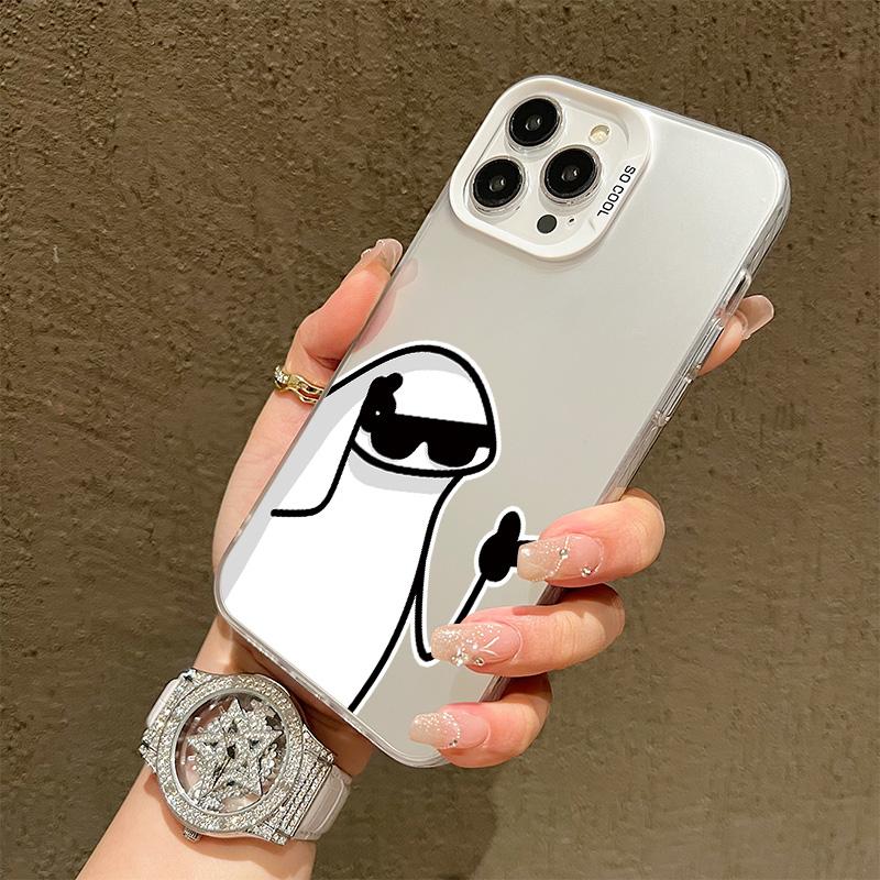 Silicone Case For Oppo A60 A18 A58 A78 A79 iPhone 17 16 15 14 13 12 11 Samsung A06 A16 A26 A36 A56 Cover DIY Painted Cartoon Shockproof Phone Bumper