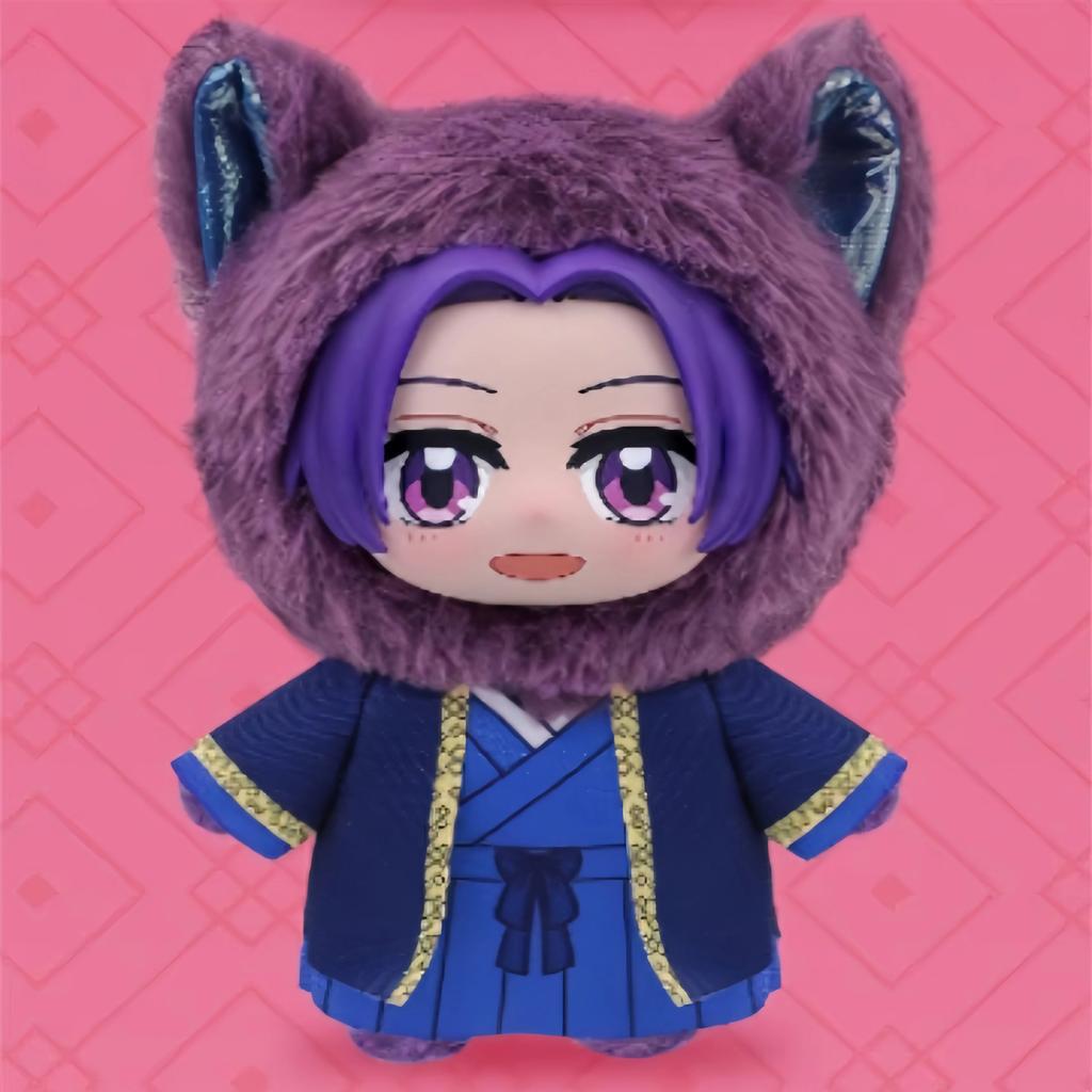 Eaki&The Apothecary Diaries Blind Box Cat Ear Series Cute Vinyl Plush Anime Figure Bag Charm Surprise Collectible Gift For Fans
