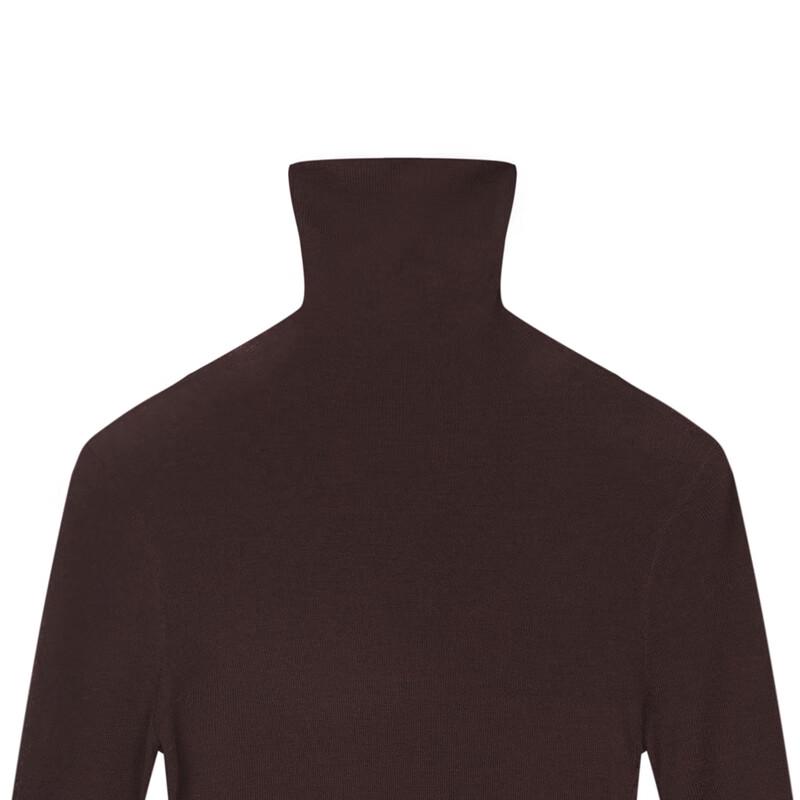 LESS 2024 Winter Slim-Fit Merino Wool Pullover Sweater
