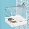 Bottom Drawer Parrot Bathtub Splash Proof Parrot Shower Box Bird Bathing Pool  Grooming Supplies