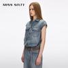 MISS SIXTY Women's 2026 Spring Lyocell Denim Jumpsuit