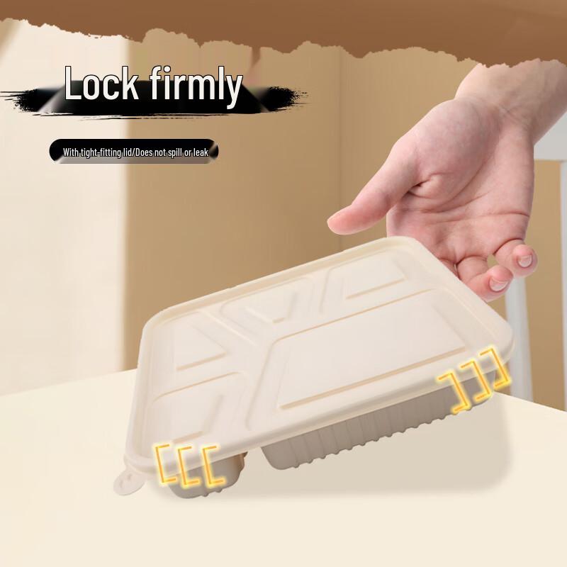 Jiwanggu 5-Compartment Biodegradable Takeaway Containers