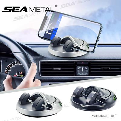 SEAMETAL Head-Up Dashboard Handyhalter für Auto Rutschfestes Gummi Stabile Handyhalterung 360-Grad-Drehung Navigationshalter Ständer