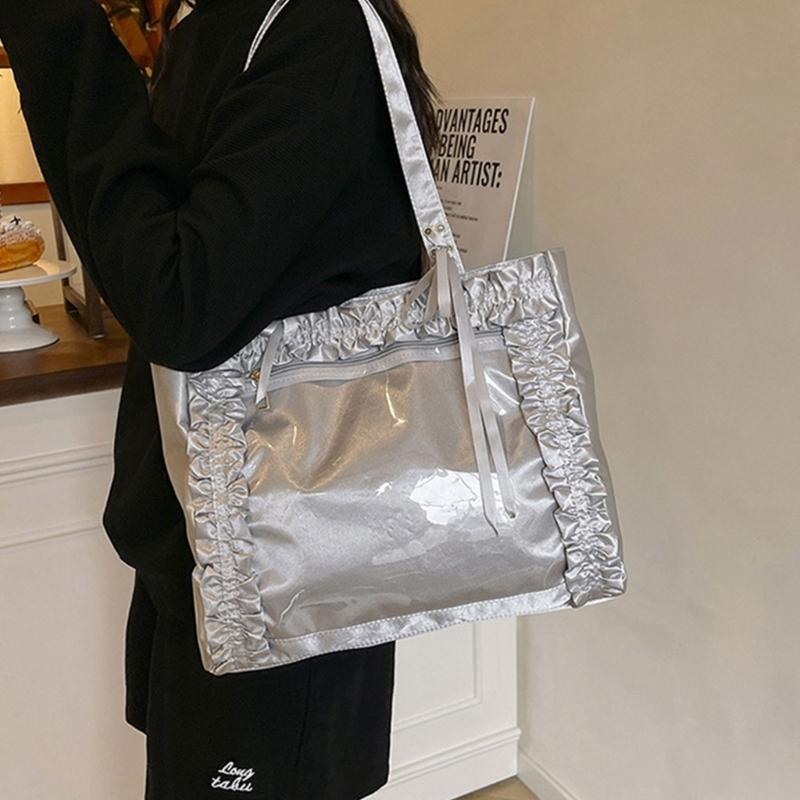 Harajuku Ita Tasche Umhängetasche Handtasche Transparent Itabag Stachel Mode Tragetasche Handtasche Tagesrucksäcke Geschenke für Damen