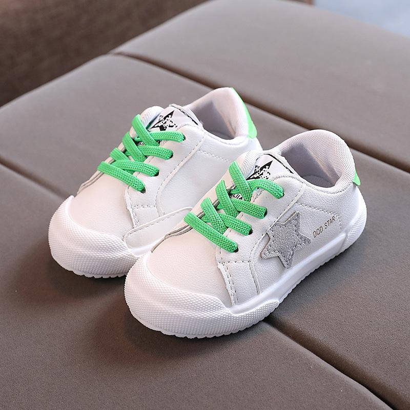 

Children Sneakers Female Newest Arrival Kids Flats For Girls Shoes Boys Running Shoe Fashion Pu Leather Size 31
