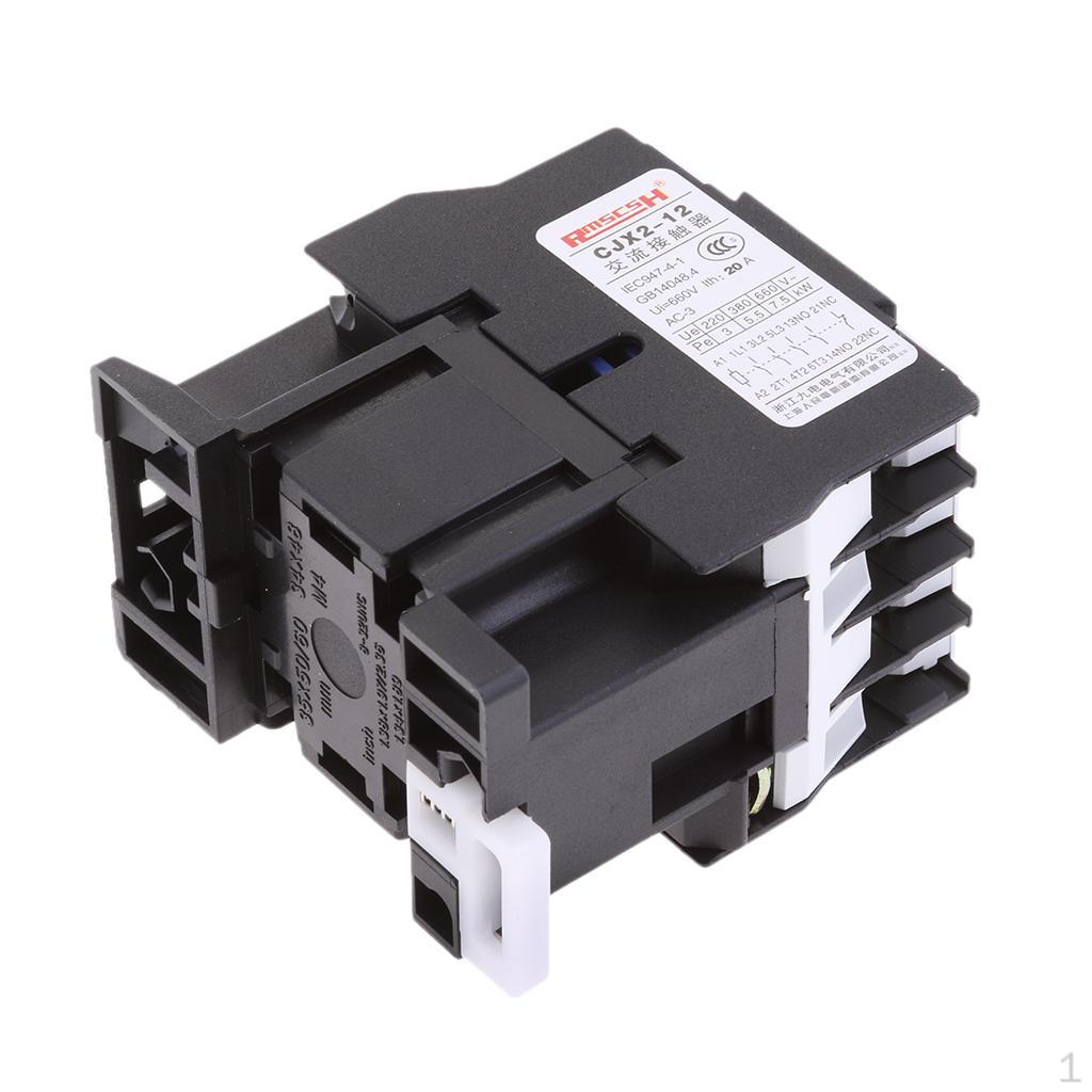 

CJX2-1210 660 В 3P Контактор на DIN-рейку Котушка змінного струму 220 В