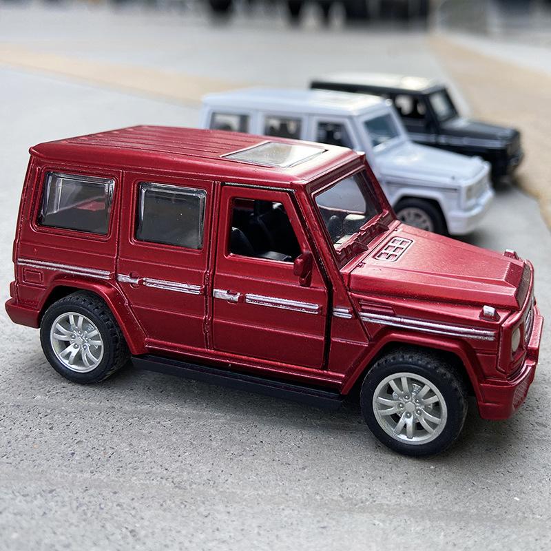 Children'S Mini Alloy Car Model Toy, Simulated Car Door Can Be Opened And Pulled Back Off-Road Vehicle Ornament