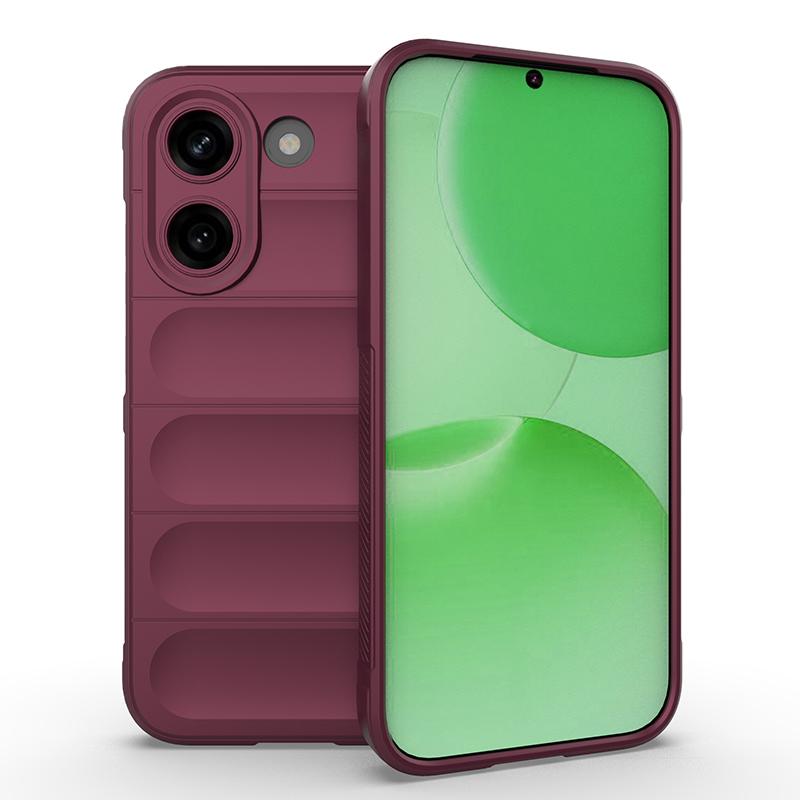 For Poco X8 Pro Case Anti-slip Grip Anti-Fingerprint Airbag Shockproof Soft Silicone TPU Full Protection Back Cover