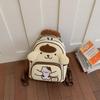 Schoolbag Japanese Pudding Dog Backpack Cute Cartoon Girl Schoolbag Ins Wind Large Capacity Student Leisure Travel Backpack