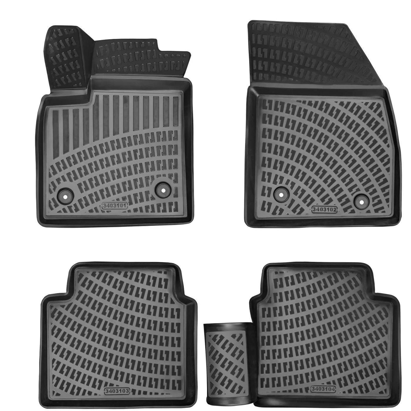 

Форд Фокус (После 2018 года) Высококачественные и прочные резиновые автомобильные коврики — без запаха, нескользящие, долговечные. Sedan with repair kit