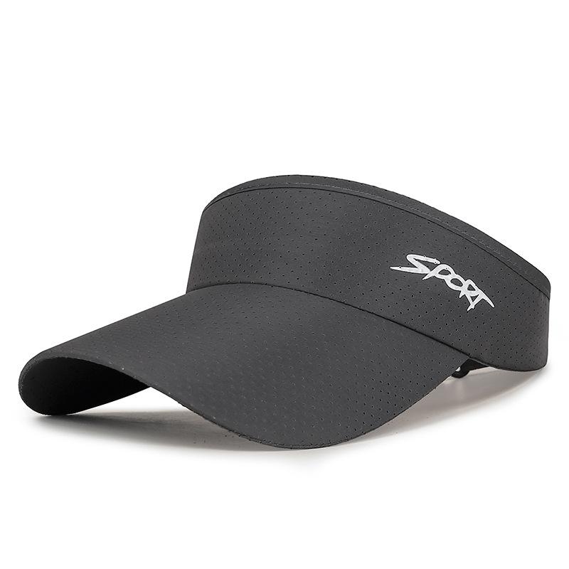 Summer Outdoor Marathon SPORT Open-top Hats for Men and Women Running Sports Quick-drying Perforated Sun Hats