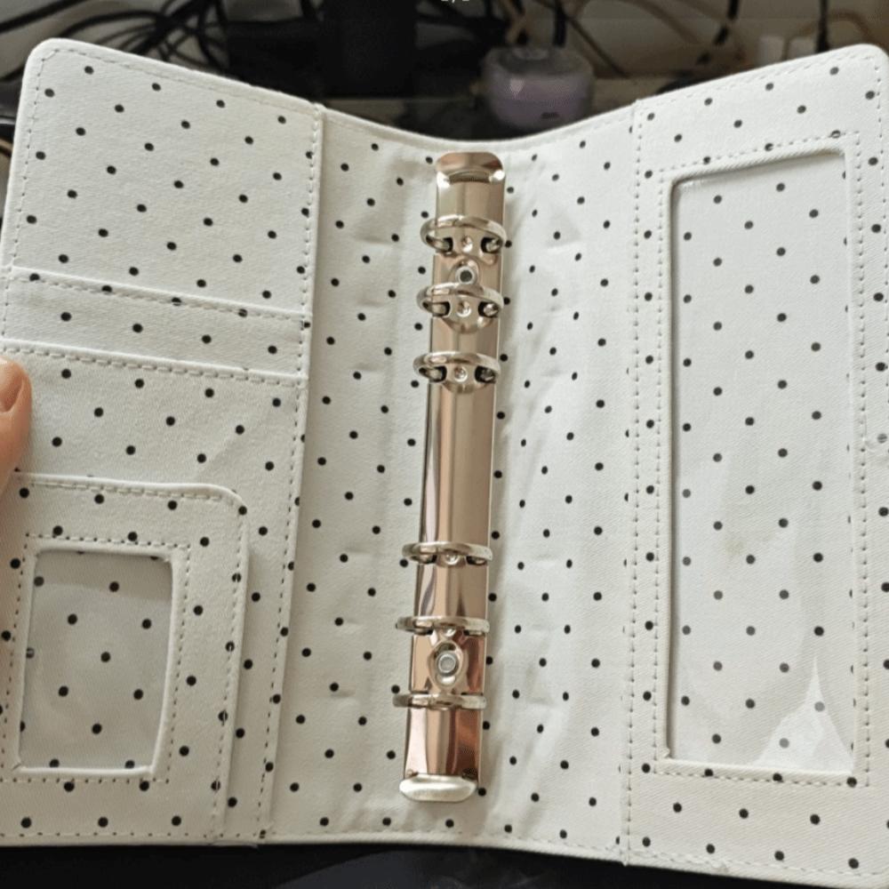 Stippen Hand Account Cover Shell Eenvoudige DIY Scrapbook Cover Shell A6 Binder Planner Shell Kantoor