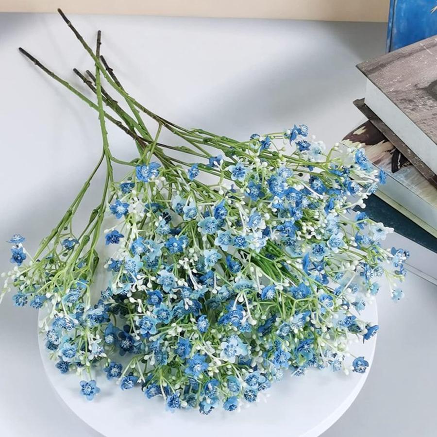 Artificial Flower Gypsophila Festival Party Wedding Bride Bouquet Outdoor Garden Garland Home Room Table Handmade Diy Gift Decor