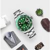Magnifying Glass Calendar Men's Watch Water Ghost Green Watch