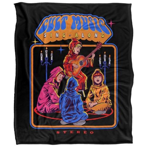 Steven Rhodes Cult Music Sing-Along Soft Touch Blanket