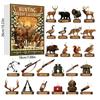 Christmas Advent Calendar Blind Box Ornaments - ATEEZ & John Deere Xmas Tree Hanging Decorations